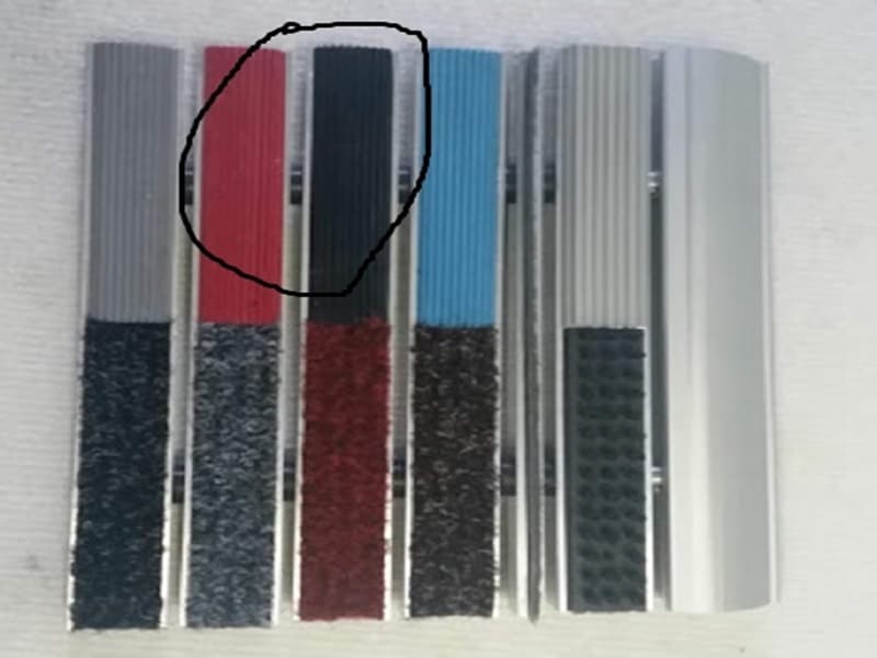 Alüminyum Renkli Fitilli Paspas Alüminyum renkli fitilli paspas çeşitleri - Renk seçenekleri İstanbul