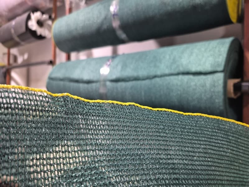 Sera örtüsü filesi - HDPE gölgeleme filesi sera uygulaması